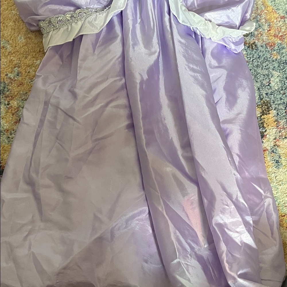 Lavender Princess Kids Costume Size 7/8 - Picture 5 of 7